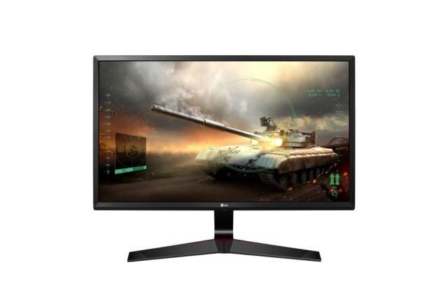 Монитор LG 24MP59G-P, 23.8" IPS, AG, 5ms, (1ms with MBR), 1000:1, Mega DFC, 250cd/m2, Full HD 1920x1080, sRBG over 99%,  D-Sub, HDMI, DisplayPort, Tilt, Headphone Out, Black