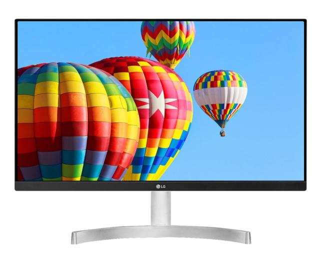 Монитор LG 24MK600M-W, 23.8" IPS LED AG, Cinema Screen 3-Side Borderless, 5ms GTG, 1000:1, Mega DFC, 250cd/m2, Full HD 1920x1080, D-Sub, HDMI, Radeon FreeSync, Tilt, White