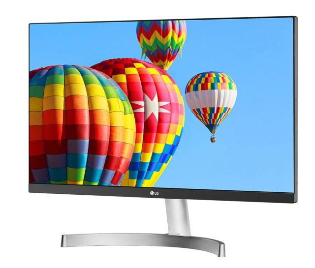Монитор LG 24MK600M-W, 23.8" IPS LED AG, Cinema Screen 3-Side Borderless, 5ms GTG, 1000:1, Mega DFC, 250cd/m2, Full HD 1920x1080, D-Sub, HDMI, Radeon FreeSync, Tilt, White