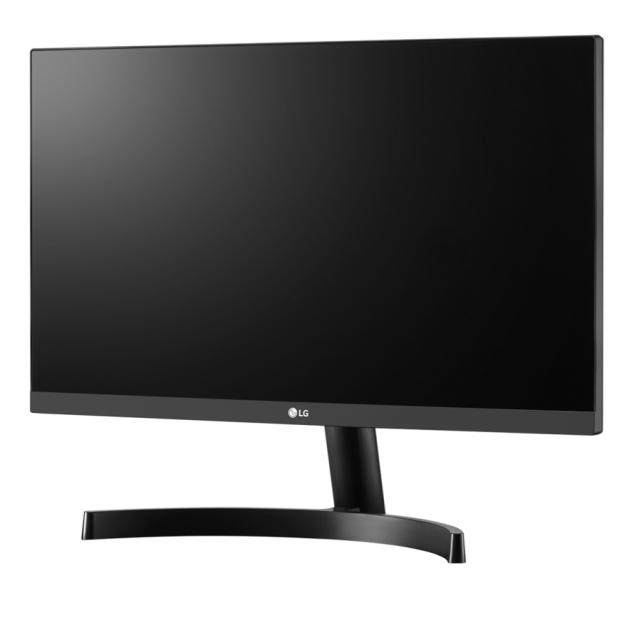 Монитор LG 24MK600M-B, 23.8" IPS LED AG, Cinema Screen 3-Side Borderless, 5ms GTG, 1000:1, Mega DFC, 250cd/m2, Full HD 1920x1080, D-Sub, HDMI, Radeon FreeSync, Tilt, Black