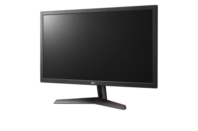 Монитор LG 24GL600F-B, 23.6" TN, AG, 1ms 144Hz, Mega DFC, 300cd/m2, Full HD 1920x1080, Radeon FreeSync, HDMI, DisplayPort, Headphone Out, Tilt, Black