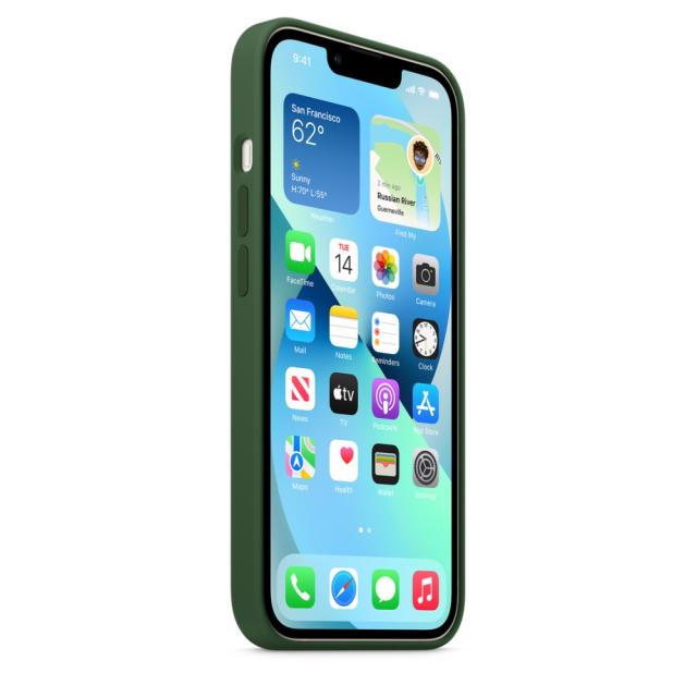 Калъф Apple iPhone 13 Silicone Case with MagSafe – Clover