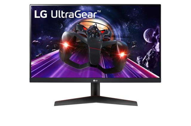 Монитор LG 24GN600-B, 23.8" IPS, AG, 1ms 144Hz, Mega DFC, 300cd/m2, Full HD Ultragear 1920x1080, sRGB 99%, HDR10, Radeon FreeSync, HDMI, DisplayPort, Black Stabilizer, Height Adjustable, Swivel, Tilt, Black