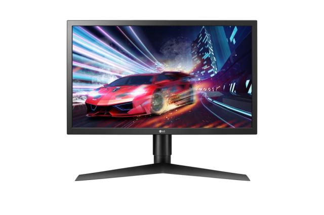 Монитор LG 24GL650-B, 23.6" TN, AG, 1ms 144Hz, Mega DFC, 1000:1, 300cd/m2, Full HD 1920x1080, Radeon FreeSync, HDMI, DisplayPort, Headphone Out, Height Adjustable, Tilt, Black