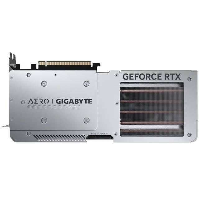 Видео карта GIGABYTE NVIDIA GeForce RTX4070 Ti SUPER AERO OC 16GB GDDR6X, 256-bit, 2x HDMI, 2x DP