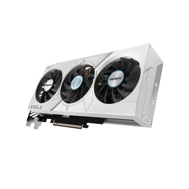 Видео карта GIGABYTE NVIDIA GeForce GeForce RTX4070 Ti SUPER EAGLE OC ICE GDDR6X, 256-bit, HDMI, 3x DP