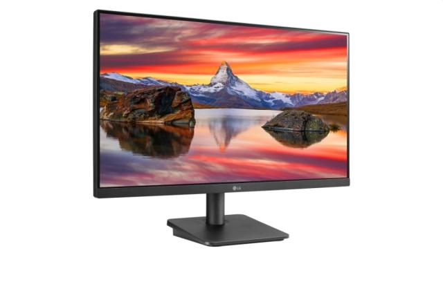 Монитор LG 24MP400-B, 23,8" IPS, 5ms (GtG at Faster), 75z, 1000:1,  Dynamic Action Sync, 250 cd/m2, Full HD 1920x1080, AMD FreeSync, Eye-care, Reader Mode, D-Sub, HDMI, Tilt, Black