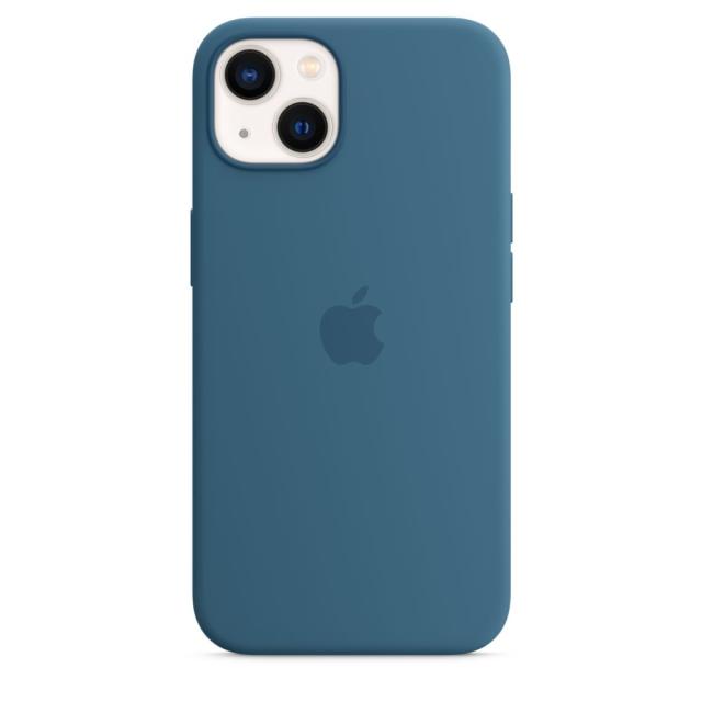 Калъф Apple iPhone 13 Silicone Case with MagSafe – Blue Jay