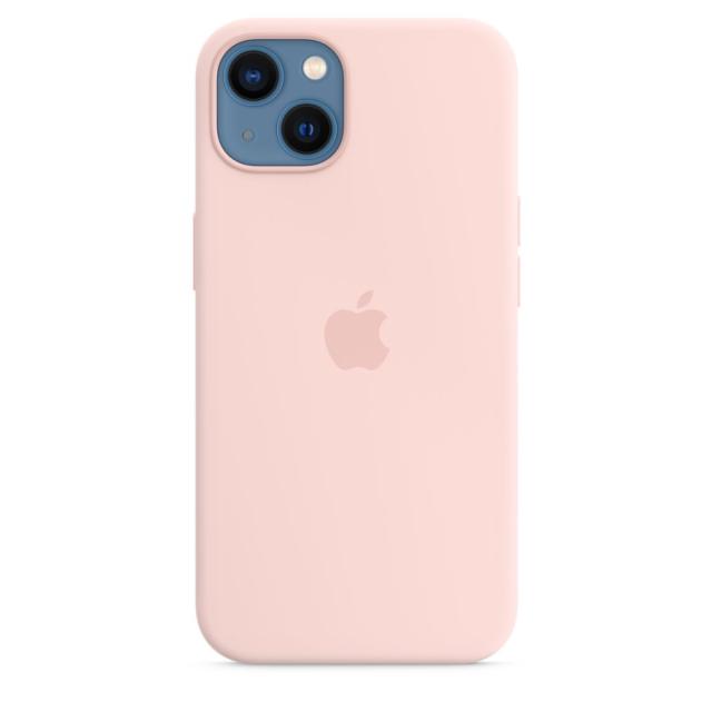 Калъф Apple iPhone 13 Silicone Case with MagSafe – Chalk Pink