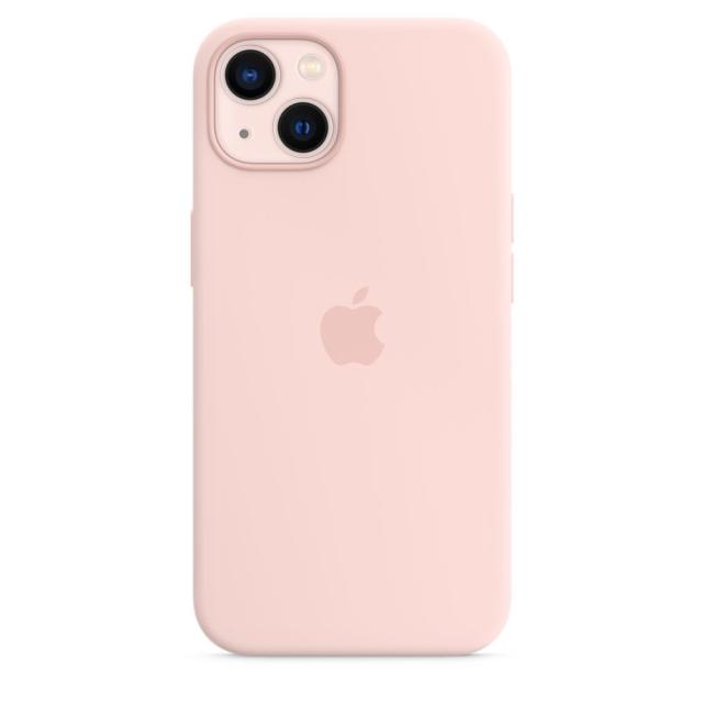 Калъф Apple iPhone 13 Silicone Case with MagSafe – Chalk Pink