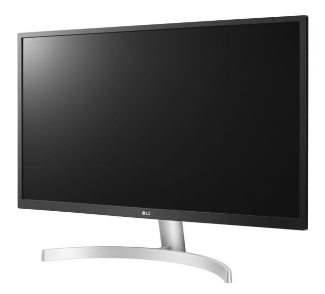Монитор LG 27UL500-W,27" UHD 4K HDR, IPS Panel Anti-Glare, 5ms,1000:1, 300cd/m, sRGB 98% Color Gamut, HDR 10, 3840x2160, 2xHDMI, DisplayPort, RADEON FreeSync, Headphone out, Tilt, Black