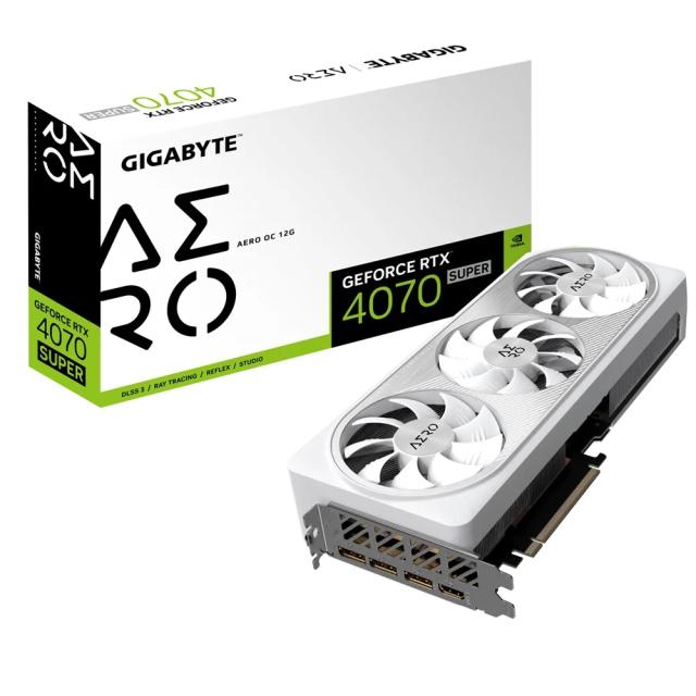 Видео карта GIGABYTE GeForce RTX4070 Ti AERO OC, 12GB GDDR6X, 192-bit, HDMi, 3x DP