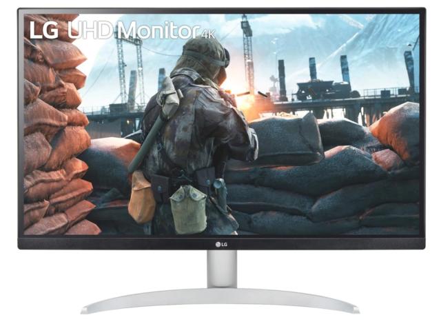 Монитор LG 27UP600-W, 27" UHD 4K IPS AG, DCI-P3 95%, Cinema Screen, 5ms, 1200:1, Mega DFC, 400 cd/m2, 3840x2160, AMD FreeSync, HDR 10, VESA DisplayHDR 400, HDMI, DisplayPort, FreeSync, Headphone out, Tilt Adjustable Stand, Black