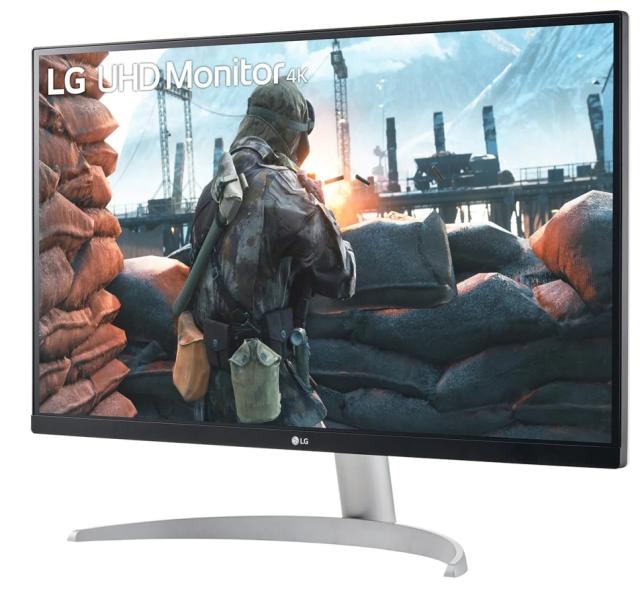 Монитор LG 27UP600-W, 27" UHD 4K IPS AG, DCI-P3 95%, Cinema Screen, 5ms, 1200:1, Mega DFC, 400 cd/m2, 3840x2160, AMD FreeSync, HDR 10, VESA DisplayHDR 400, HDMI, DisplayPort, FreeSync, Headphone out, Tilt Adjustable Stand, Black
