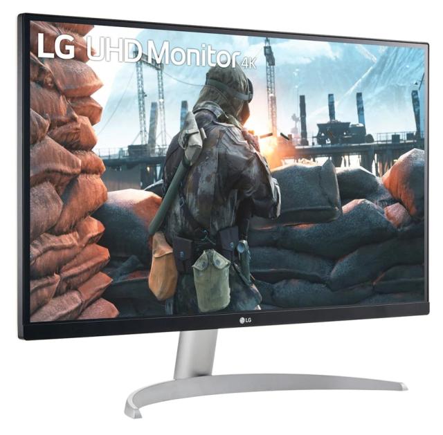 Монитор LG 27UP600-W, 27" UHD 4K IPS AG, DCI-P3 95%, Cinema Screen, 5ms, 1200:1, Mega DFC, 400 cd/m2, 3840x2160, AMD FreeSync, HDR 10, VESA DisplayHDR 400, HDMI, DisplayPort, FreeSync, Headphone out, Tilt Adjustable Stand, Black
