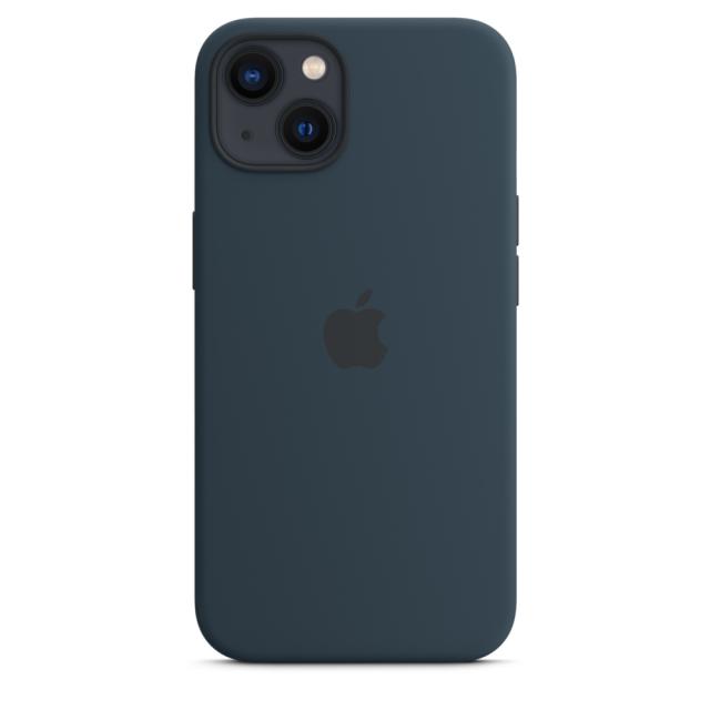 Калъф Apple iPhone 13 Silicone Case with MagSafe – Abyss Blue