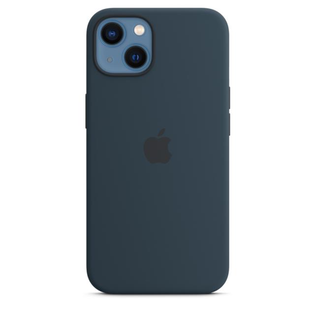 Калъф Apple iPhone 13 Silicone Case with MagSafe – Abyss Blue