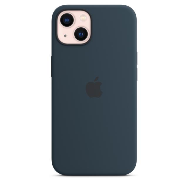 Калъф Apple iPhone 13 Silicone Case with MagSafe – Abyss Blue
