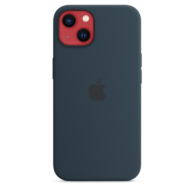 Калъф Apple iPhone 13 Silicone Case with MagSafe – Abyss Blue