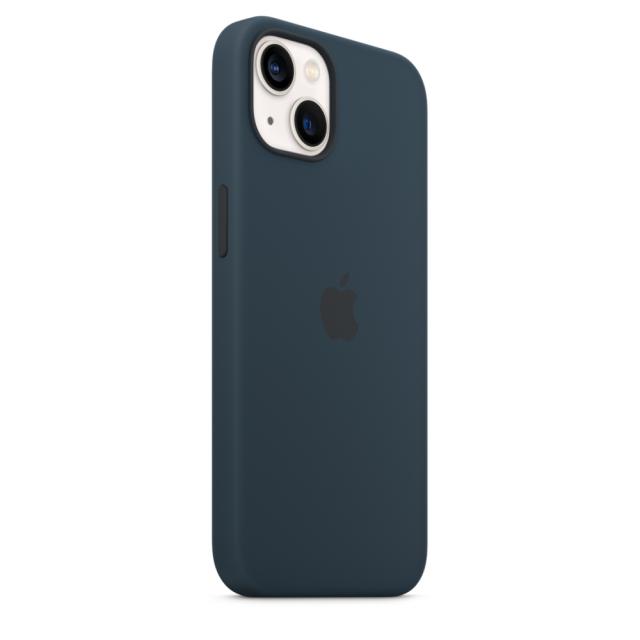 Калъф Apple iPhone 13 Silicone Case with MagSafe – Abyss Blue