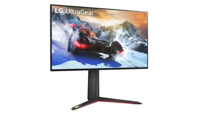 Монитор LG 27GP950-B, 27", UltraGear  Nano IPS 1ms, AG, UHD (3840x2160) , 144Hz (up to 160 Hz), HDR 600, 1000:1, 400cd/m2, DCI-P3 98%, HDMI, DP, USB3.0 (1up/2down), 4K & VRR Up to 120Hz, AMD Free-sync, NVIDIA G-Sync, HDMI, DP, Height Adjustable, Pivo