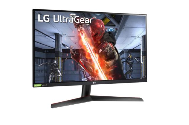 Монитор LG 27GN800-B, 27" UltraGear IPS, 1ms (GtG at Faster), 144Hz, 1000:1, 350cd/m2, QHD 2560x1440, Radeon FreeSync, G-Sync Compatible, HDR 10, sRGB 99%, USB, HDMI, DisplayPort,  Height Adjustable, Tilt, Pivot, Black