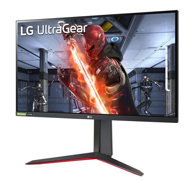 Монитор LG 27GN650-B, 27" IPS, AG, 1ms GtG, 144Hz, 1000:1, 350cd/m2, Full HD (1920x1080), NVIDIA G-SYNC, Radeon FreeSync, HDR 10, sRGB 99%, HDMI, DisplayPort, Height Adjustable, Pivot, Tilt, Headphone out,  Black