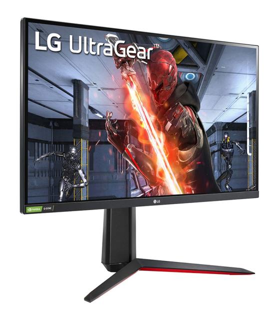 Монитор LG 27GN650-B, 27" IPS, AG, 1ms GtG, 144Hz, 1000:1, 350cd/m2, Full HD (1920x1080), NVIDIA G-SYNC, Radeon FreeSync, HDR 10, sRGB 99%, HDMI, DisplayPort, Height Adjustable, Pivot, Tilt, Headphone out,  Black