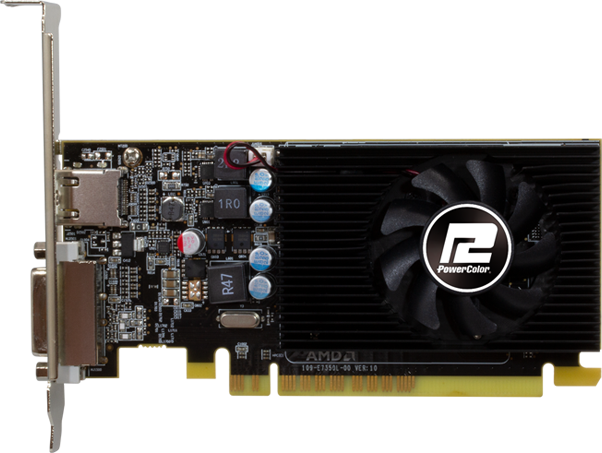 Видеокарта PowerColor AMD Radeon R7 240 4GB GDDR5, 128-bit, DVI, HDMI