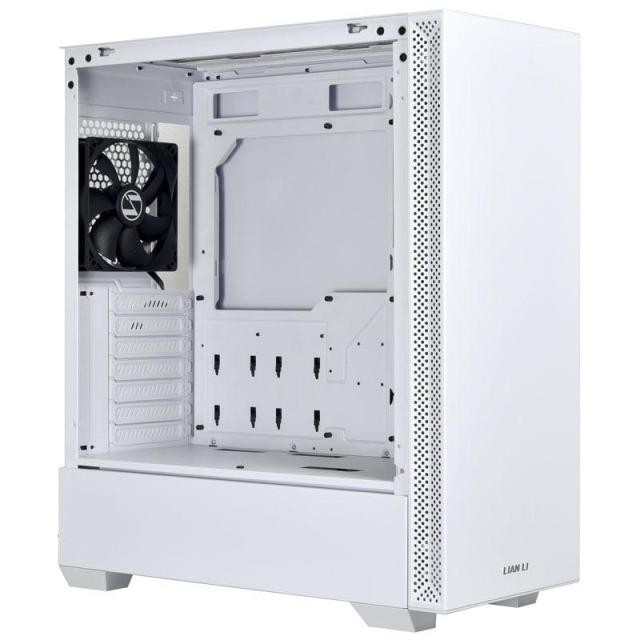 Кутия Lian-Li LANCOOL 205 Mid-Tower, Tempered Glass, USB 3.0 x 2, ATX/M-ATX/Mini-ITX, Бяла