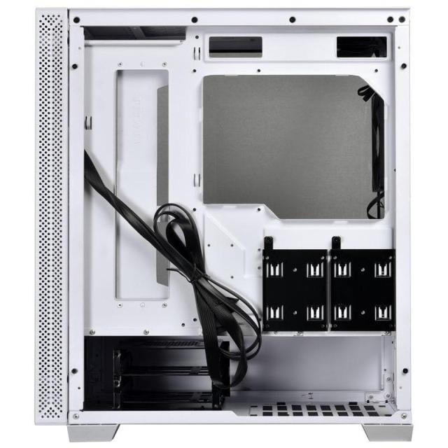 Кутия Lian-Li LANCOOL 205 Mid-Tower, Tempered Glass, USB 3.0 x 2, ATX/M-ATX/Mini-ITX, Бяла