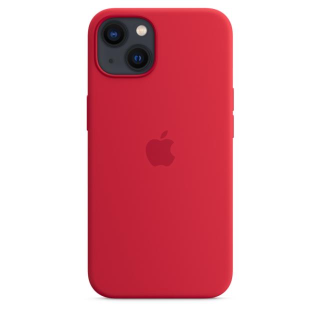 Калъф Apple iPhone 13 Silicone Case with MagSafe – (PRODUCT)RED