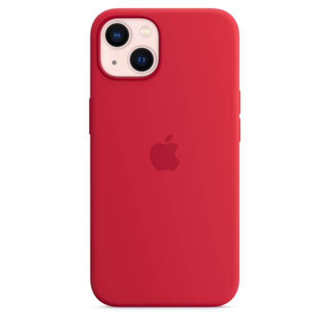 Калъф Apple iPhone 13 Silicone Case with MagSafe – (PRODUCT)RED