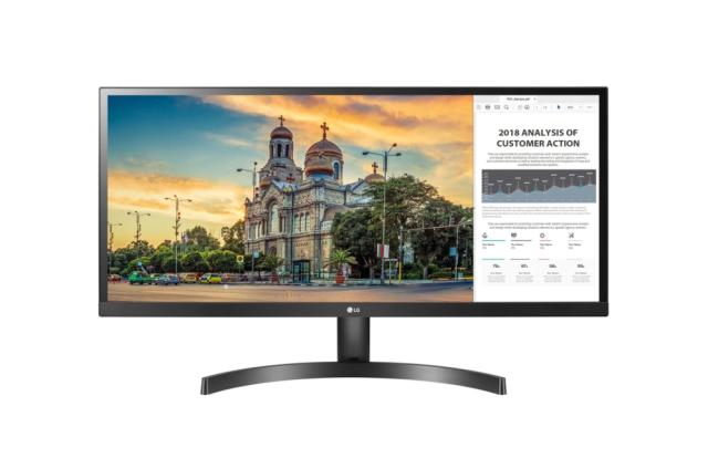 Монитор LG 29WL500-B, 29" UltraWide AG, IPS Panel, 5ms, CR 1000:1, 250 cd/m2, 21:9, 2560x1080, HDR 10, sRGB over 99% , Radeon FreeSync, 75Hz, HDMI, Tilt, Headphone Out, Black