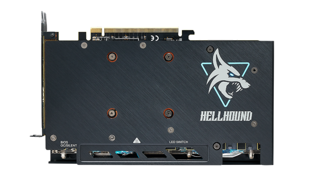 Видео карта POWERCOLOR AMD RADEON RX 7600 XT Hellhound 16GB OC GDDR6, 128-bit, HDMI, 3x DP