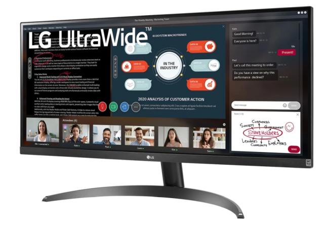 Монитор LG 29WP500-B, 29" UltraWide AG, IPS Panel, 21:9, 5ms, CR 1000:1, 250 cd/m2, 21:9, 2560x1080, HDR 10, sRGB 99% , sRGB 90% (CIE1931), Radeon FreeSync, Reader Mode, 75Hz, HDMI, Tilt, Headphone Out, Black