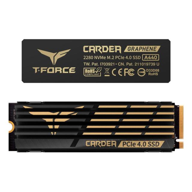 Team Group T-Force Cardea A440, SSD M.2 2280 1TB PCI-e 4.0 x4 NVMe 