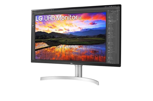 Монитор LG 32UN650-W, 31.5" UltraFine UHD LED AG, IPS, DCI-P3 95%, 5ms, 350 cd/m2, 1000:1, 3840x2160, HDR 10, HDMI, DisplayPort, Radeon FreeSync, Dynamic Action Sync, Headphone out, Height, Pivot, Tilt, PIP, Speaker, Black