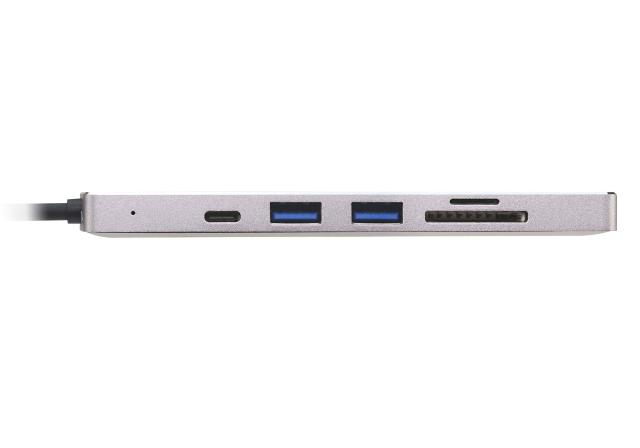 Мултипортов адаптер ATEN UH3239, USB-C, Power Pass-Through