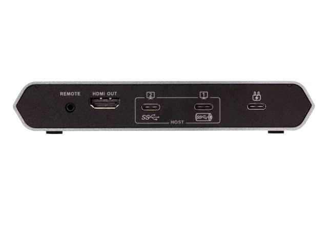 KVM превключвател, ATEN US3310, 2-портов, 4K, HDMI, USB-C