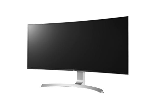 Монитор LG 34UC99-W, 34" 21:9 UltraWide, Curved WQHD IPS Panel with USB Type-C, 5ms, 300 cd/m2, Mega DFC, 3440x1440, sRGB 99%, FreeSync, USB 3.0, HDMI, DisplayPort, 2x7W, PIP, PBP, Tilt, Tiltan