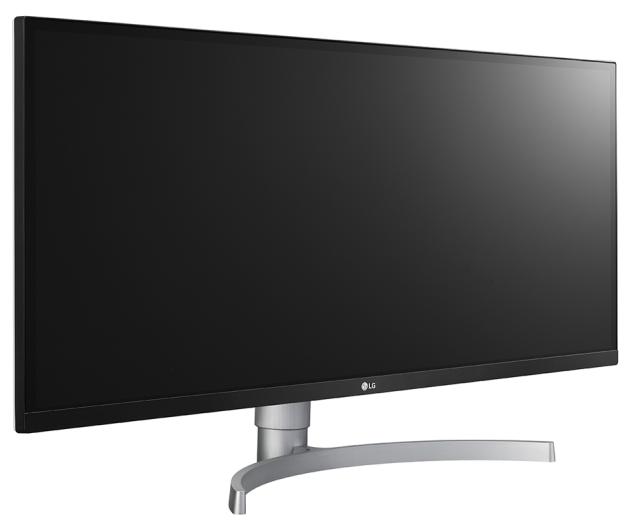Монитор LG 34WK650-W, 34" Flat LCD AG, IPS Panel, 5ms, 1000:1, Mega DFC, 300 cd/m2, 21:9, 2560x1080, FreeSync 75Hz, HDR10, sRGB 99%, HDMI, DisplayPort, SP 2x5w Maxx Audio, Height, Tilt, Black/Silver Hair line (Pearl & Spray)