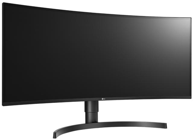 Монитор LG 34WL85C-B, 34" Curved WQHD (3440 x 1440) IPS Display, 5ms, CR 1000:1, 300 cd/m2, 21:9, 3440x1440, HDR 10, sRGB over 99% , HDR 10, USB 3.0, HDMI, DisplayPort, Speaker 2ch 7w, PBP, Height / Tilt Adjustable Stand, Black