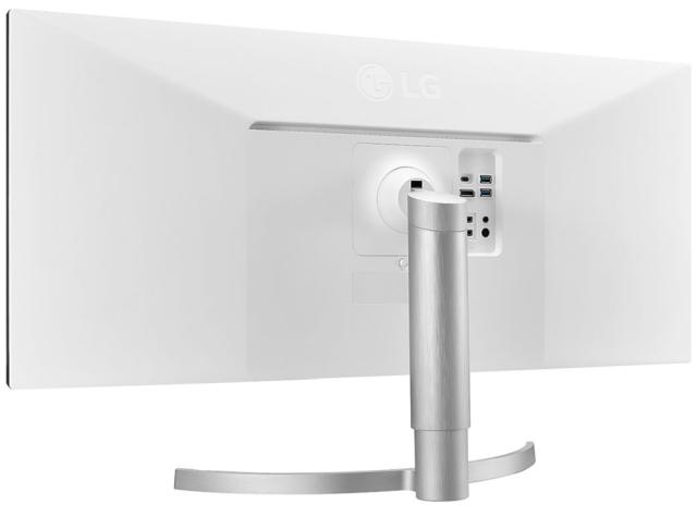 Монитор LG 34WL850-W, 34" WQHD (3440 x 1440) Nano IPS Display, 5ms, 1ms Motion Blur Reduction, CR 1000:1, 350 cd/m2, 21:9, 3440x1440, HDR 10, DCI-P3 98%, FreeSync, HDR 400, USB 3.0Thunderbolt 3 , HDMI, DisplayPort, PBP, 7W x 2, Height / Tilt Adjustab