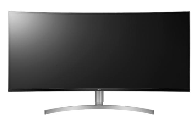 Монитор LG 38WK95C-W, 37.5" 21:9 UltraWide, Curved WQHD  3840x1600 IPS Panel with USB Type-C , 1ms Motion Blur Reduction, 5ms, 300 cd/m2, Contrast ratio Mega(DFC)/1000:1, HDR10, sRGB 99%, FreeSync, USB 3.0 Quick Charge, Bluetooth Audio, HDMI, Display