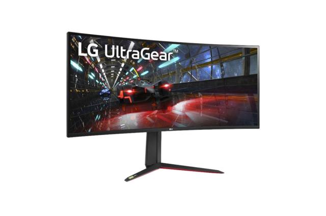 Монитор LG 38GN950-B, 37.5" Ultragear Nano IPS 1ms, 21:9 Curved Gaming QHD+ (3840x1600), 160HZ, 1000:1, 450 cd/m2, 1000:1, DCI-P3 98%, AMD FreeSync, NVIDIA G-Sync, HDR 600 ,Sphere Lighting 2.0, USB Down/Up-stream, HDMI, DisplayPort, Tilt/Height, Blac