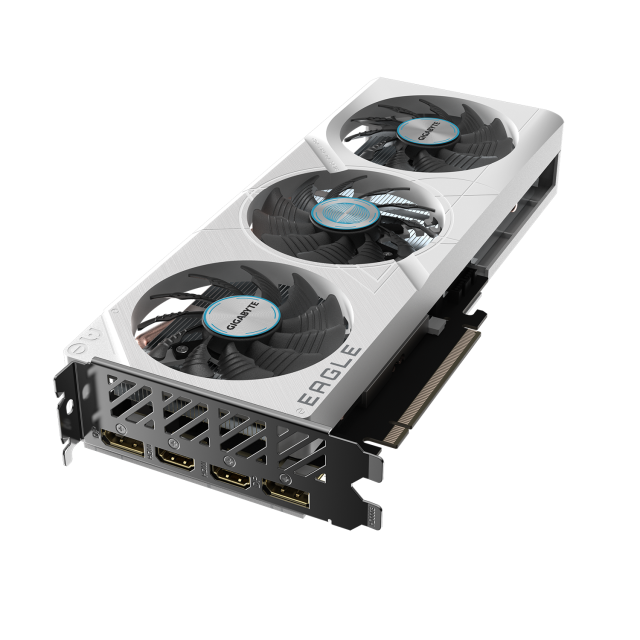 Видео карта GIGABYTE GeForce RTX 4060 EAGLE OC ICE 8GB GDDR6, 128-bit, 2x HDMI, 2x DP