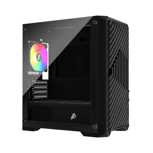 Кутия 1stPlayer TRILOBITE T5 Black, Mini Tower, 2 x USB 3.0, 1 x USB 2.0, mATX, Mini-ITX