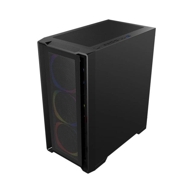 Кутия 1stPlayer TRILOBITE T4 Mesh Black, Mini Tower, 2 x USB 3.0, 1 x USB 2.0, mATX, Mini-ITX