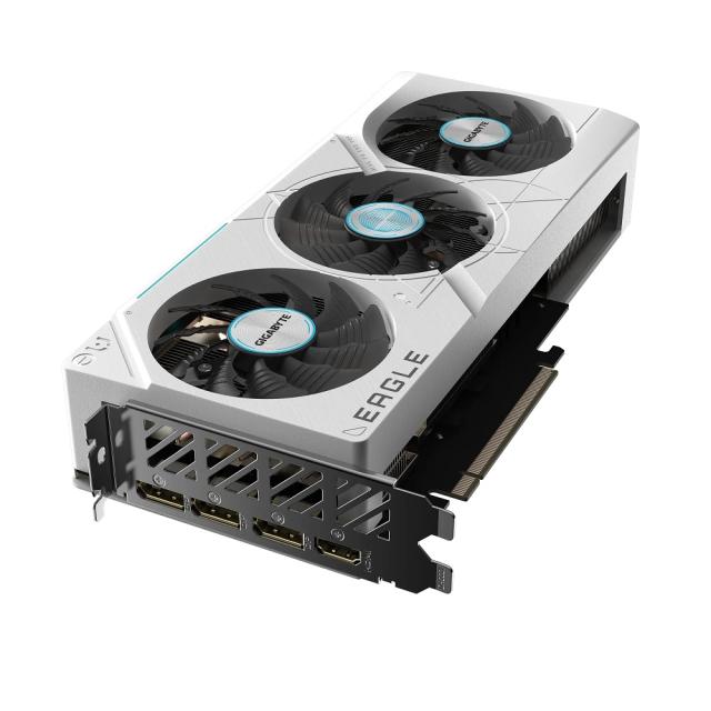 Видео карта GIGABYTE GeForce RTX4070 SUPER EAGLE OC ICE 12GB GDDR6X, 192-bit, 1x HDMI, 3x DP